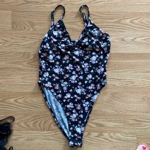 Floral bodysuit